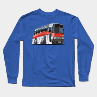 Cartoon bus Long Sleeve T-Shirt